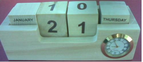 Wooden Calendar