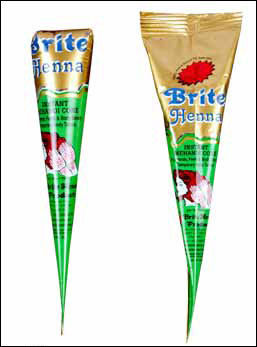 Brite Henna Cone