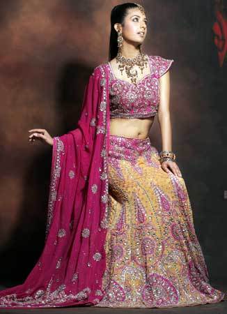 Marvelous Color Bridal Lehenga