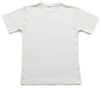 Plain White Cotton T- Shirts