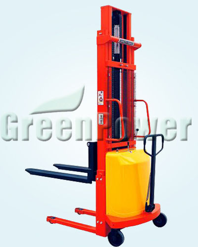 Long Lasting Service Life Easy To Use Semi Electric Stacker