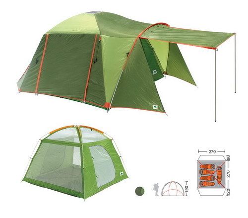 Green Color Solar Tent