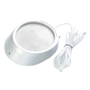 Compact Durable White USB Cup Warmer