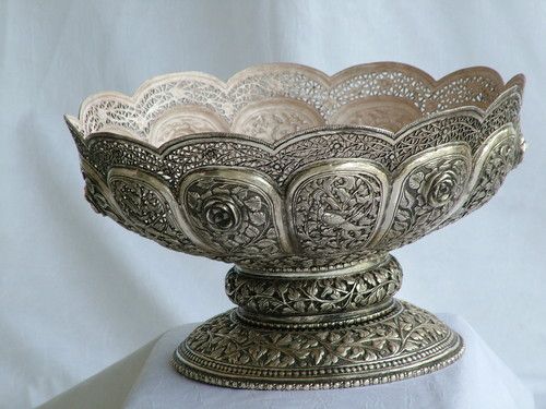 Silver Fruit Bowl