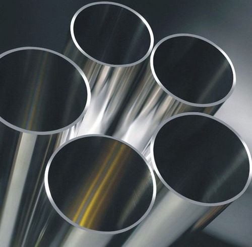 Silver Stainless Steel Seamless Pipe