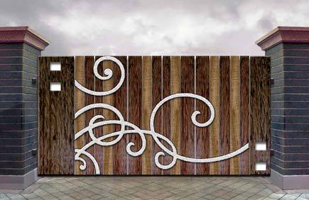 Any Color Artistic Front Main Gates