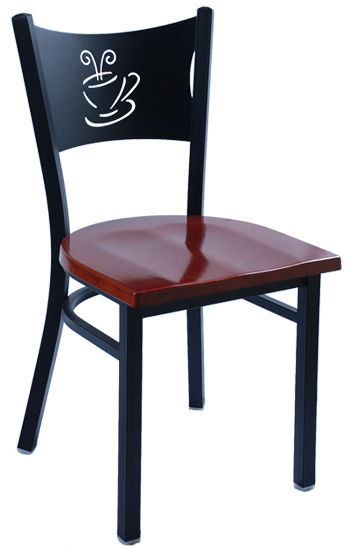 Crafted Metal Chair For Restaurants