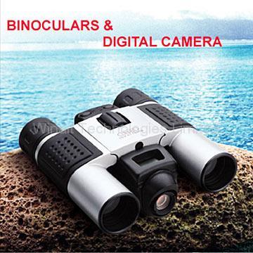 Digital Binocular With Digital Camera