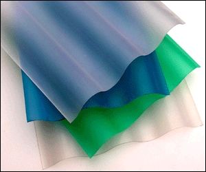 Plain Pvc Corrugated Roofing Sheets