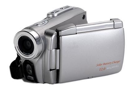 Silver Solaris Battery Charger Digital Video Camera