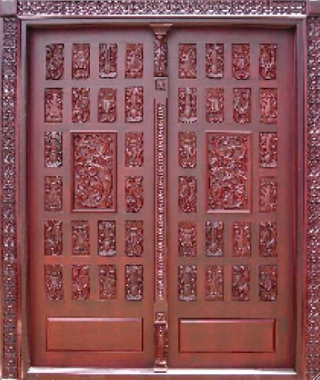 Sunrise Antique Wooden Door Application: Residential