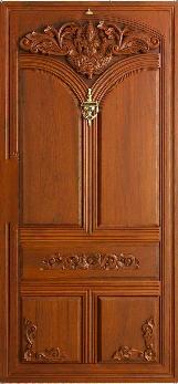 Unique Design Wooden Door
