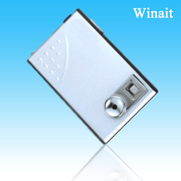 Silver Winait'S Mini Card Type 300K Pixels Digital Camera