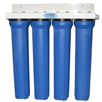 20Ga Pipeline Water Purifier - 4 Stages Installation Type: Wall Mounted