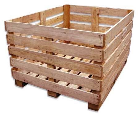 Natural Eco Friendly Wooden Crates