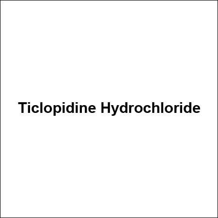 Ticlopidine Hydrochloride