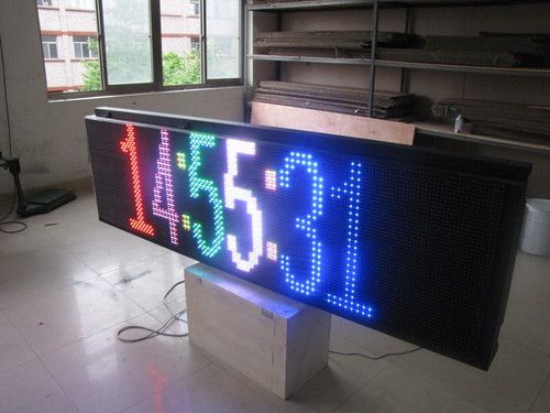 Multicolor Electronic Led Display Signs