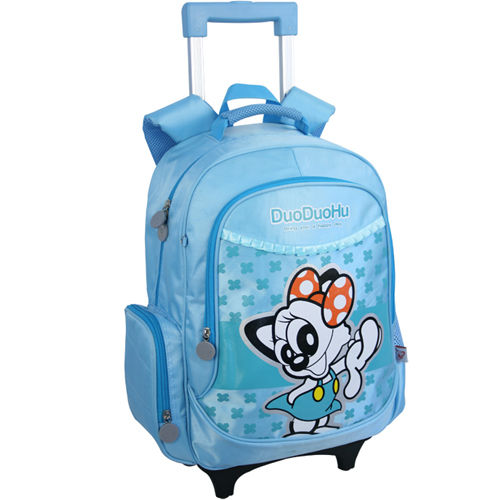 Printed School Bag Trolley