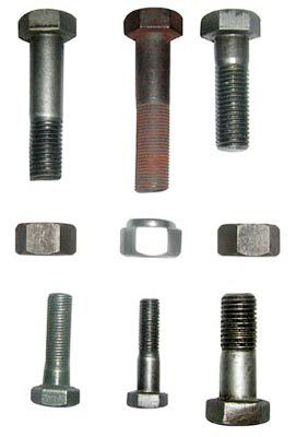 Hex Head Bolts And Nuts
