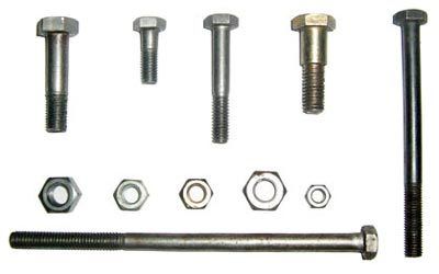 Hexagon Sturdy Design Step Bolts And Nuts