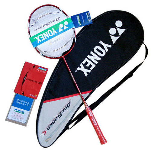 Badminton Racket - Top Grade Carbon Fibre, 290-300 mm Balance Point, 28-30 LBS String Tension, 76-79 g Weight, 674 mm Length