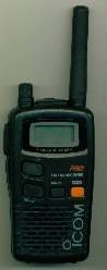 Black Handheld Two Way Walkie Talkie