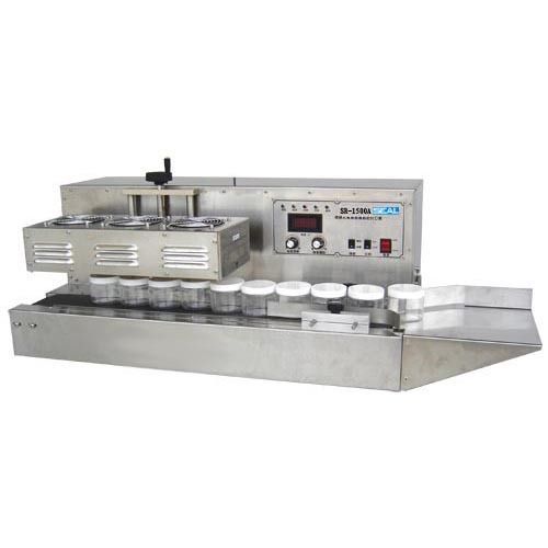 Silver Air-Cooled Type Desktop Electromagnetic Induction Aluminum Foil Sealing Machine