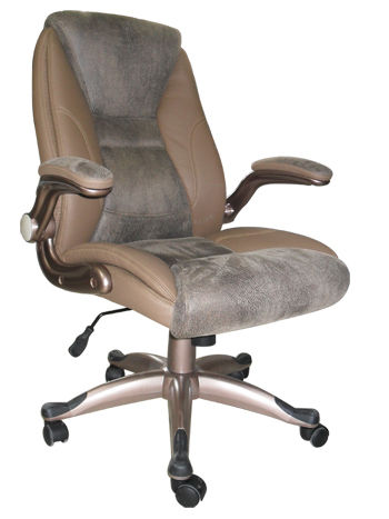 Stainless Steel Office Chair - Rectangular, Brown Color | Polished Finishing, Corrosion Proof, Attractive Designs