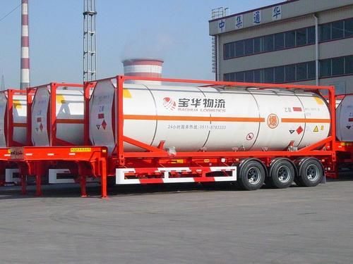 Container Fuel Tanker Trailer