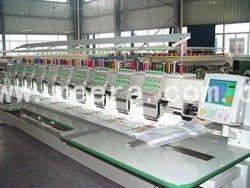 Flat Embroidery Machine With Trimmer