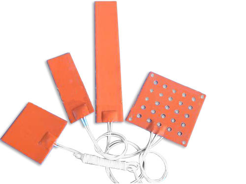 Orange Eco Friendly Silicone Rubber Heater