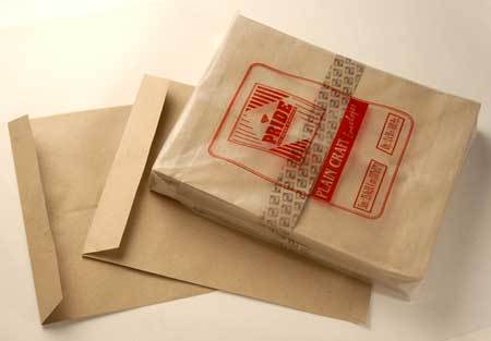 Plain Kraft Paper Envelopes