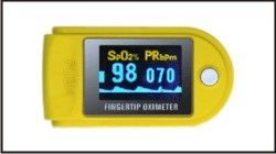 Fingertip Oximeter - 57x31x32 mm, 1.3' Double Color OLED Display | Accurate SPO2 & PR Measurements, Automatic Shut Off, Low Power Consumption