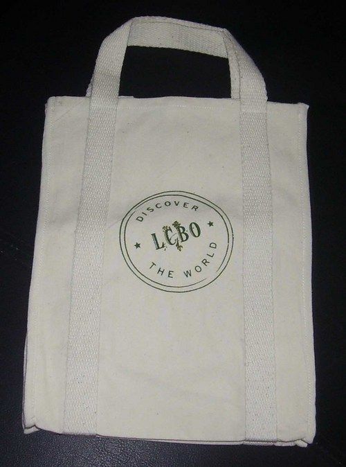 Eco Friendly White Canvas Shopping Bag