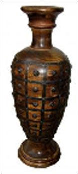 Decorative Wooden Flower Pot