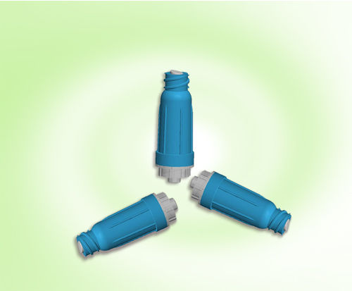 Blue Easy To Operate Needleless Infusion Connector