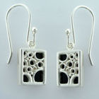 Antique Design Silver Earrings Gender: Women