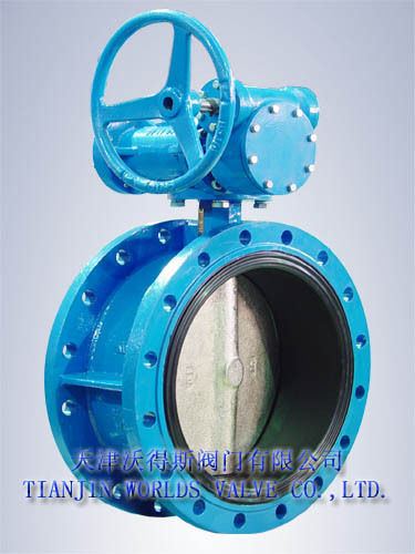 Easy To Install Flanged Butterfly Valve