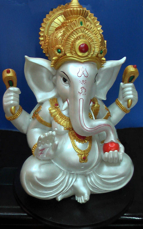 Indian Smooth Finish Lord Ganesha Statue