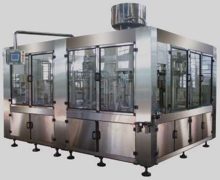 Automatic Rinsing Balanced Pressure Filling And Screw Capping Machine