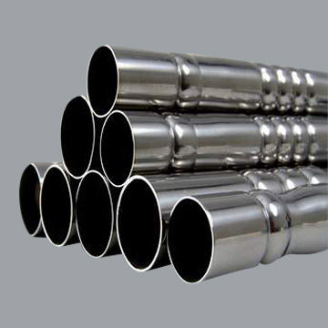 Silver Stainless Steel Welded Tube