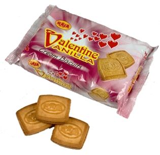 Valentine Vanilla Cream Biscuits