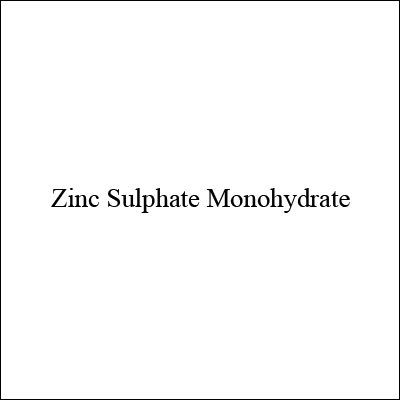 Zinc Sulphate Monohydrate - Premium Quality Powder | Ideal for Agricultural Applications, Versatile Nutrient Source