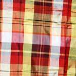 Multicolor Check Silk Soft Fabrics