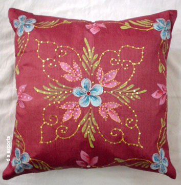 Designer Embroidered Cushions
