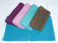 Rectangular Cotton Dot Rugs