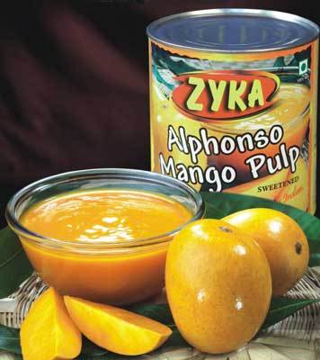 Superior Quality Canned Mango Pulp