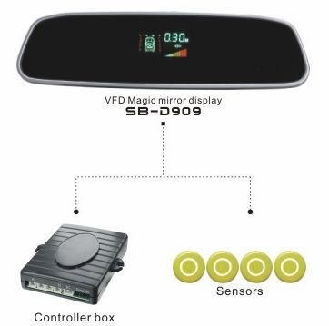 Vfd Magic Mirror Parking Sensor Voltage: Dc12V +/- 2V Volt (V)