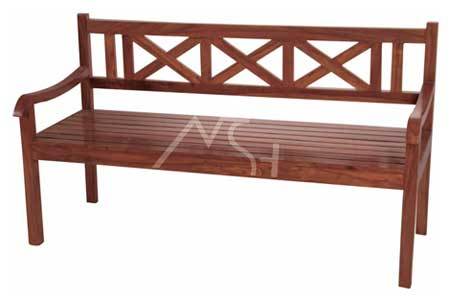 Perfect Shape Garden Wooden Bench