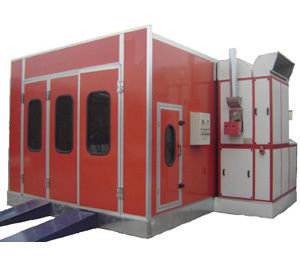 Flame Proof Non Corrosive Spray Paint Booth